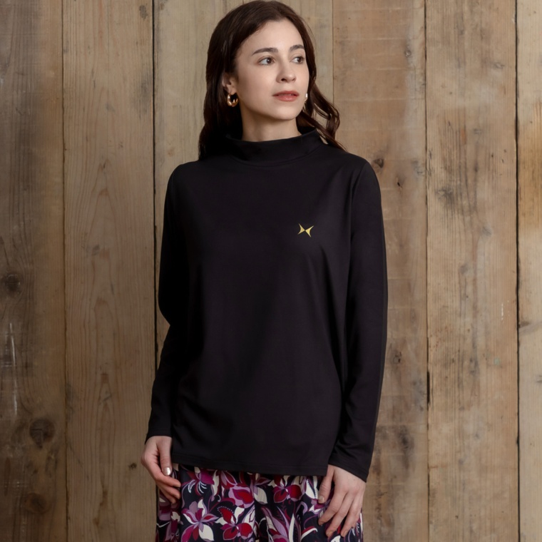 HANAE MORI タートルネックトップス