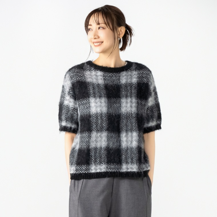 KawaiOkada自分の時間 ジャガードニットプルオーバー