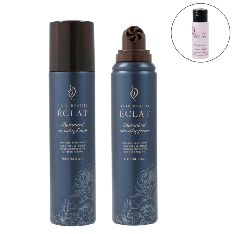 ヘアボーテ エクラ ボタニカルエアカラーフォームup2本特別セット