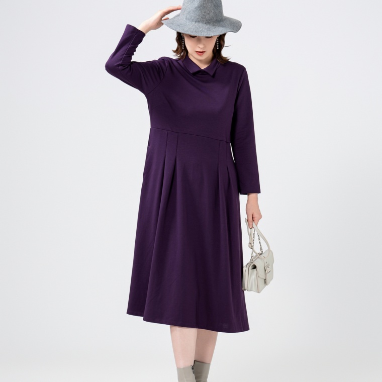 エニワイズ リバイバルちび衿ポンチワンピース