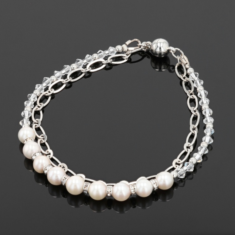 越田雅哉 アコヤ真珠デザインブレスレット
