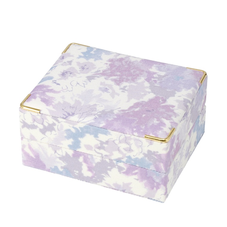 フラワー柄ジュエリーボックス 日本製