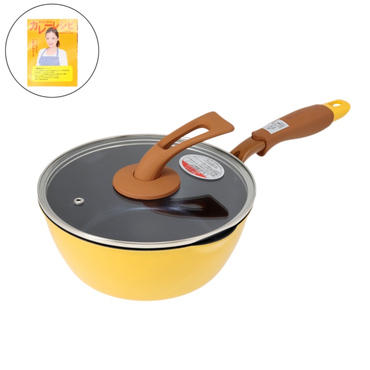 一条もんこのカレーパン ガラス蓋付き 20cm