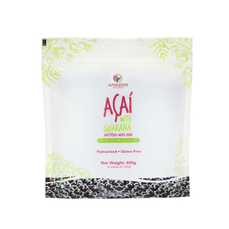 AMAZONPOLPAS超濃厚アサイー加糖[100g×4]1袋