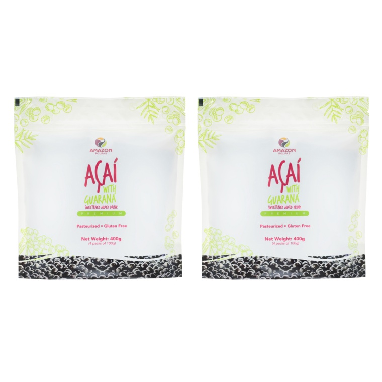 AMAZONPOLPAS超濃厚アサイー加糖[100g×4]2袋