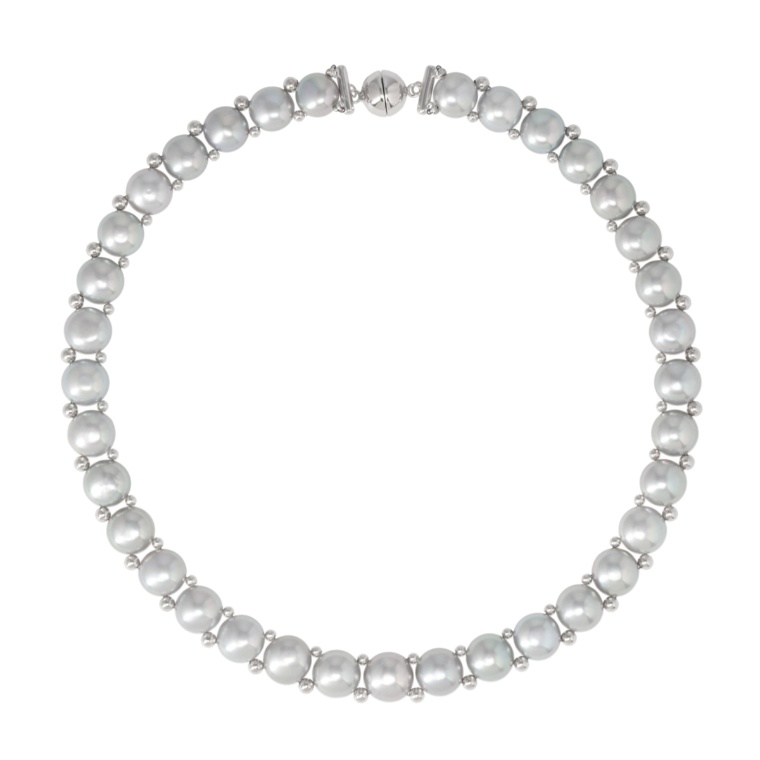 TarTar 淡水パールオメガネックレス[ダイアナ]