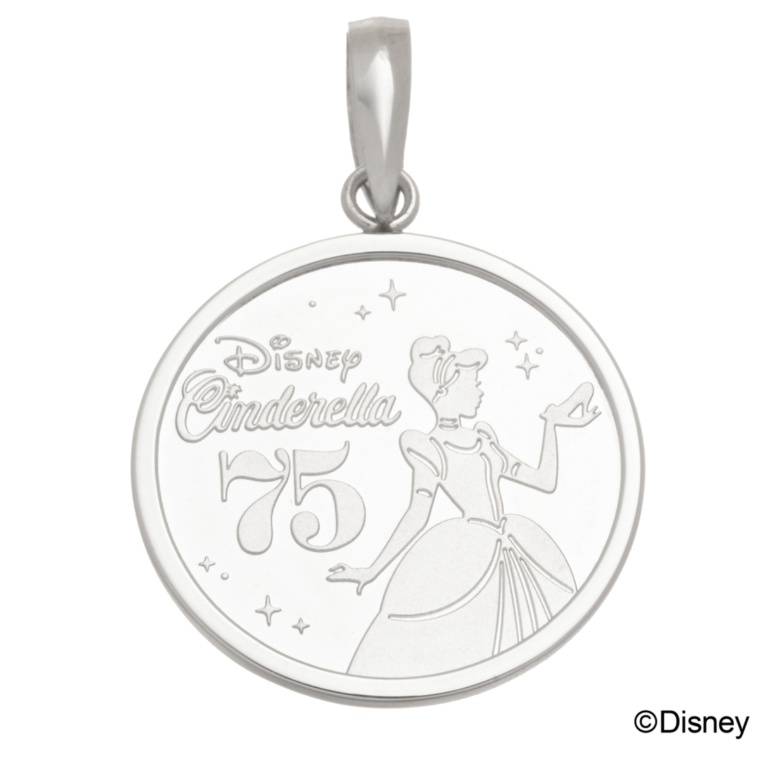 純プラチナ 「シンデレラ」 メダルペンダントヘッド