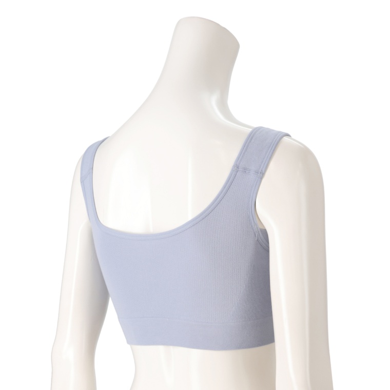 グンゼKIREILABO オーガニックコットン混ノンワイヤーマルチブラ