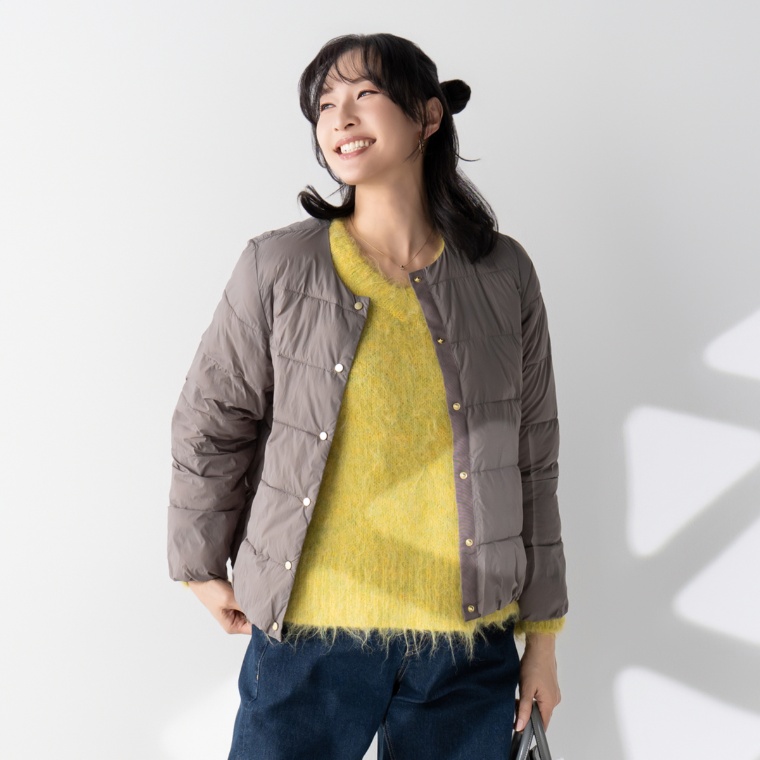 MERCI GRACE撥水防風洗えるショート丈中わたコート