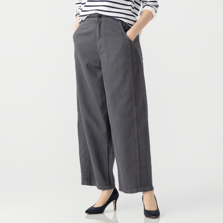 Provador コットン混ツイル コクーンパンツ