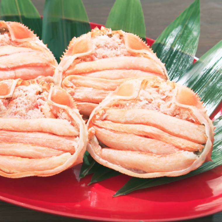 紅ずわいがに甲羅盛り[カニミソ入]150g×4個セット