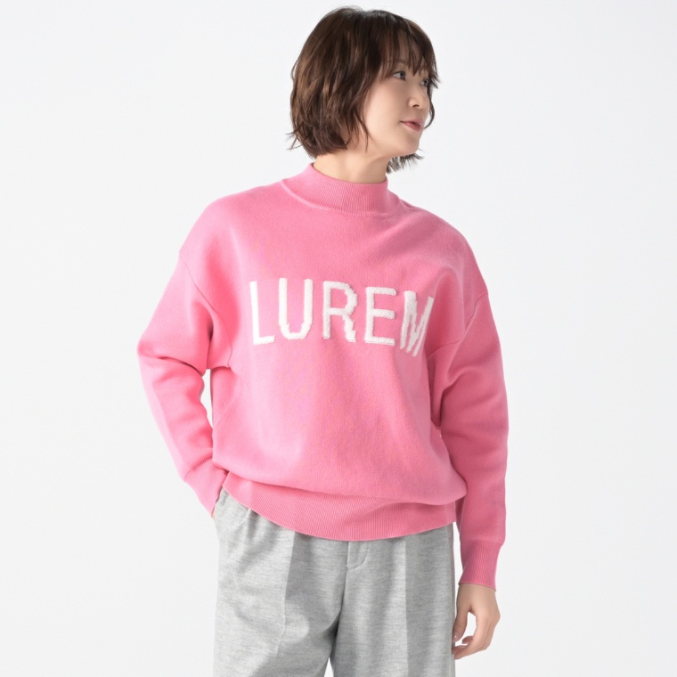 LUREM サガラジャガードニットプルオーバー