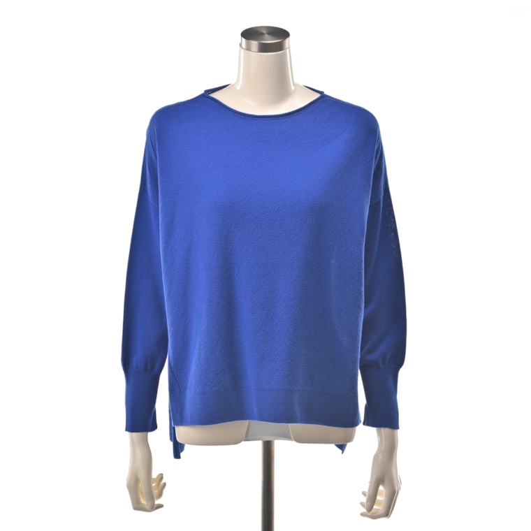 ReginaEve ギザコットン100% ボックスプルオーバ-