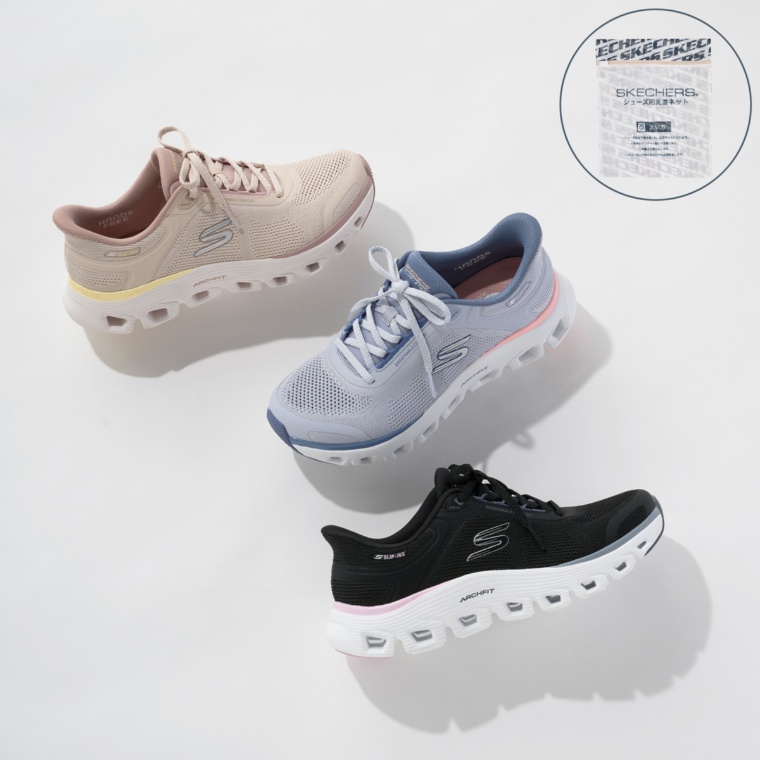 スケッチャーズ スリップインズ ウェイブスニーカーランドリーネット付