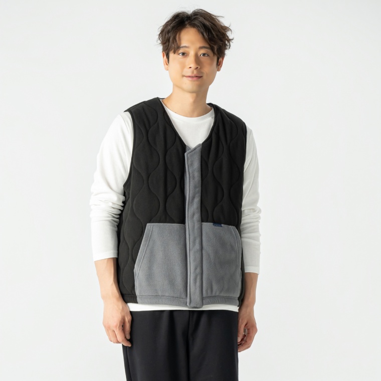 cocoro color メンズワークベスト