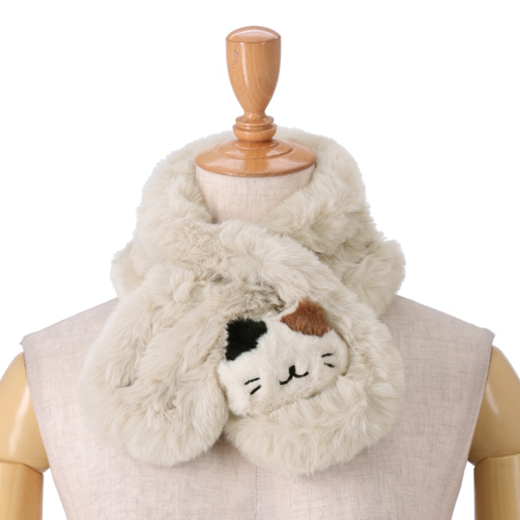 ルナジュメール ネット限定エコファーねこティペット