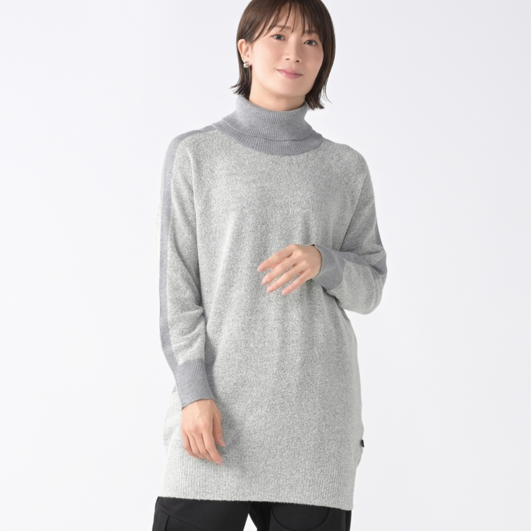 KawaiOkada ハイネックニットワンピース