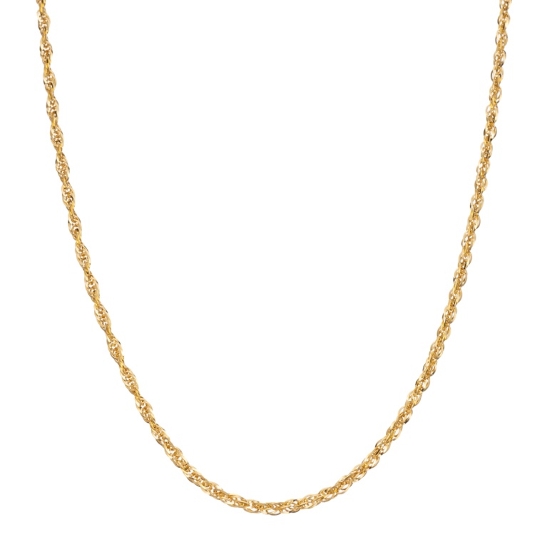 純金 トリプルラインチェーン ネックレス