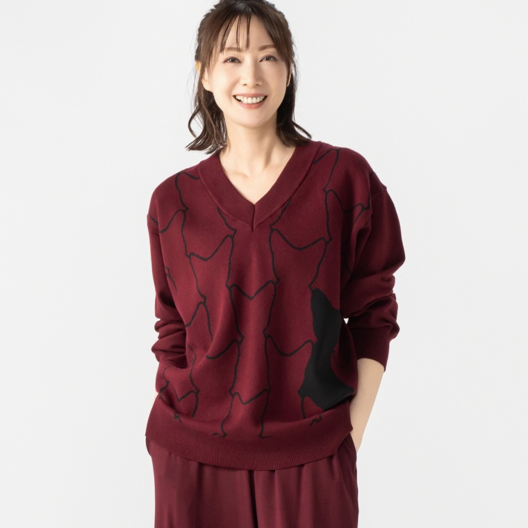 PERSONS メニーキャットニット