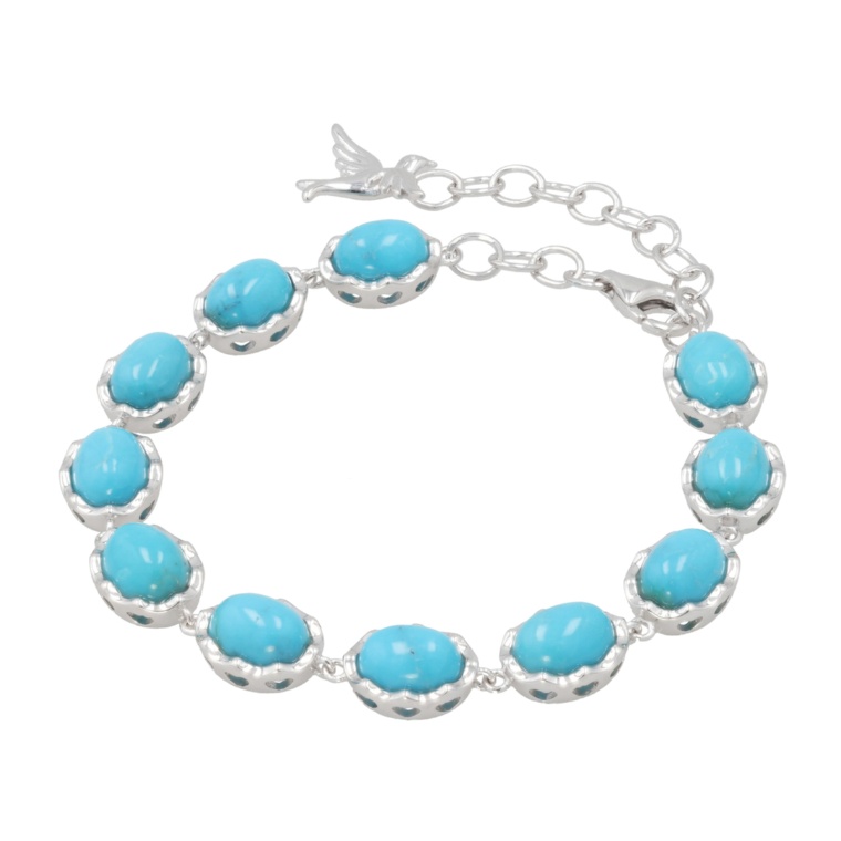 越田雅哉 ターコイズデザインブレスレット