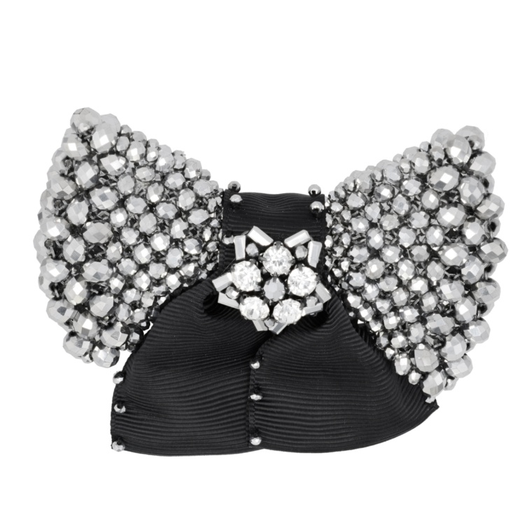 TarTar モノトーンリボンブローチ[ベッツィー]