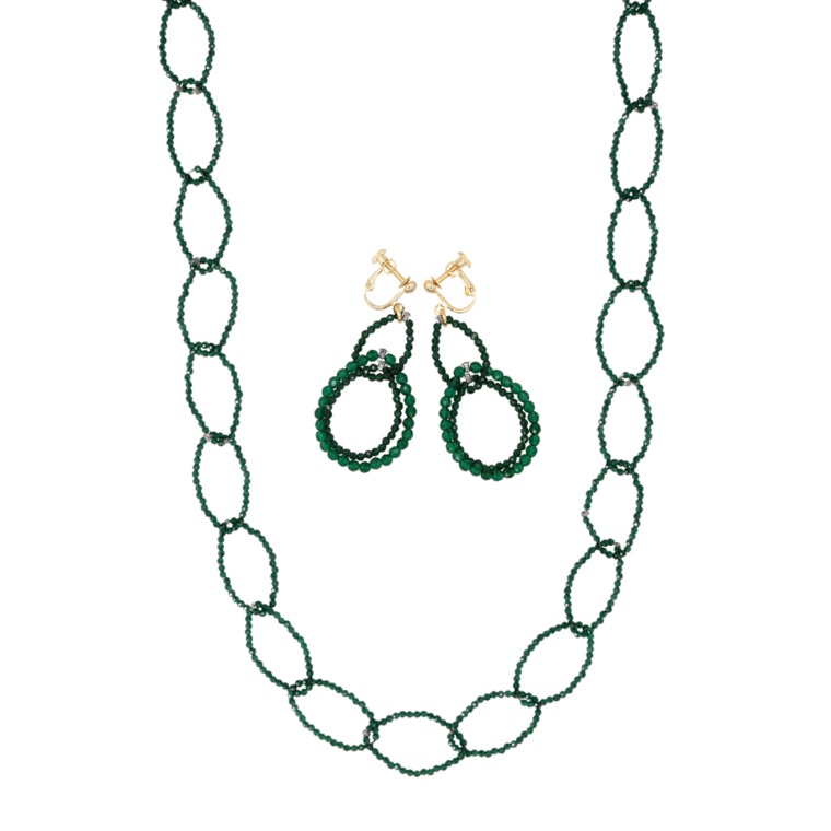 TarTar フープネックレス&イヤリング/ピアス[カロリーナ]