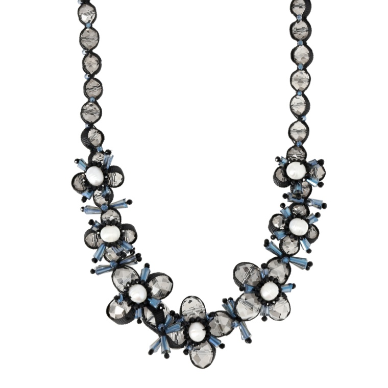 TarTar 淡水パール&フラワーモチーフネックレス[ロシュリー]