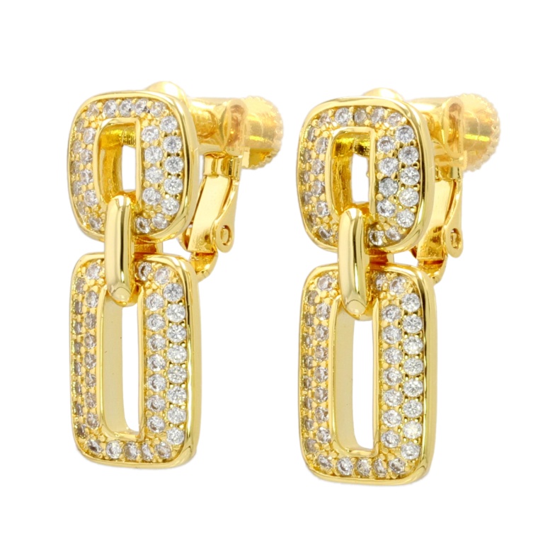 TarTar CZラグジュアリーイヤリング/ピアス[クリスティナ]