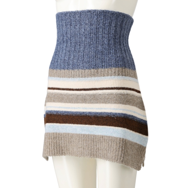 ルナジュメール 吸湿発熱糸なめらかニットボディウォーマ-