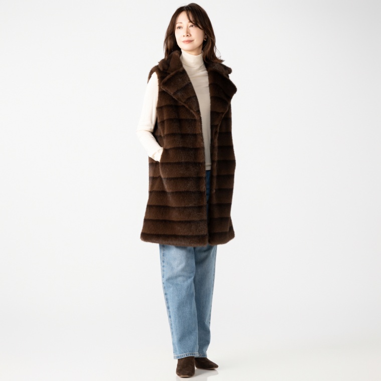 インベルナーレ エコファーロングテーラーベスト