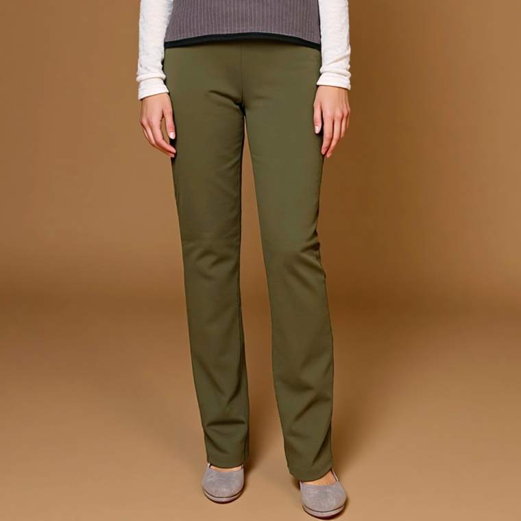 Provadorハイテンションシャギー裏起毛レギテコストレートパンツ