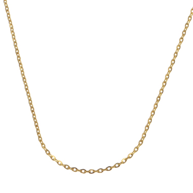 マエストロ 純金 ミラーカットネックレス スライド式アジャスター付