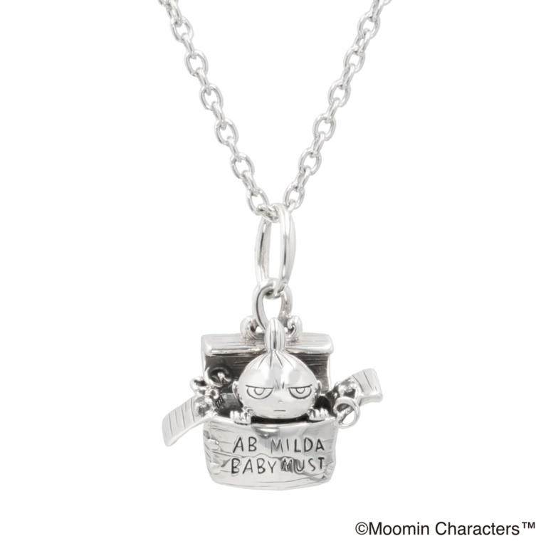 ムーミン シルバー925箱の中のリトルミイペンダント