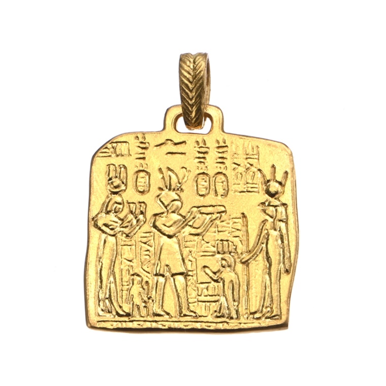 純金 クレオパトラレリーフ ペンダントヘッド