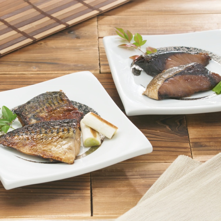 レンジでこんがり焼魚 さば・ぶり2種セット 10切
