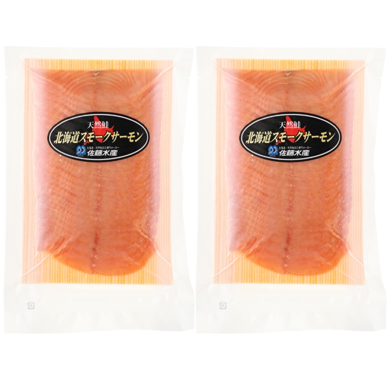 北海道スモークサーモン 200g×2