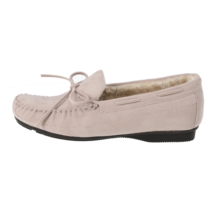 クロールバリエ ボアモカシンシューズ