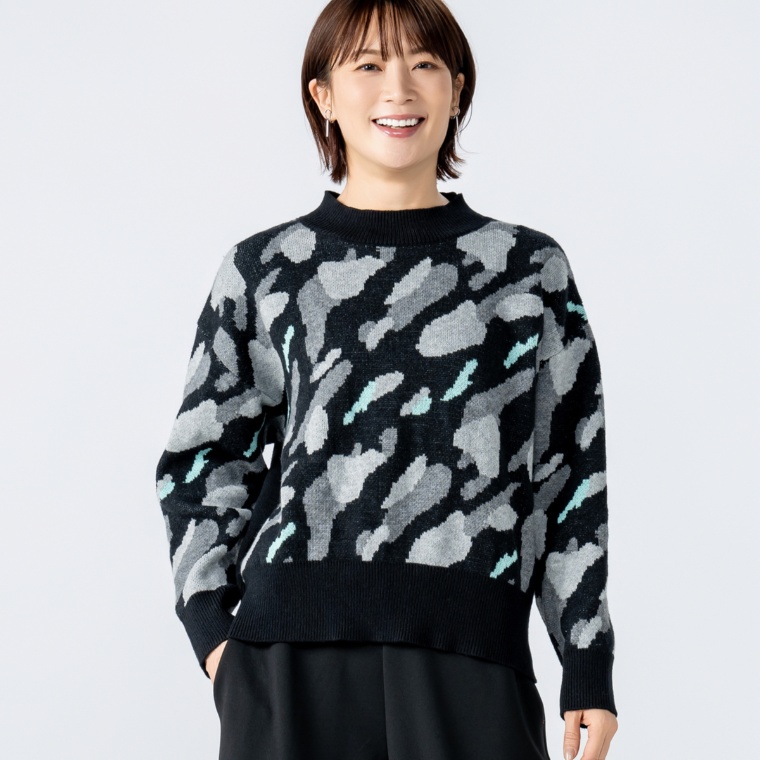 SUPERLADY 服から元気に! ニットプルオーバー