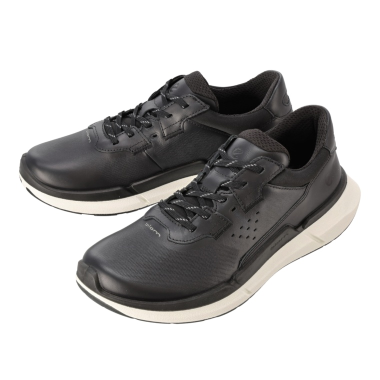 ECCO バイオム2.2 牛革 レースアップスニーカー ネット限定