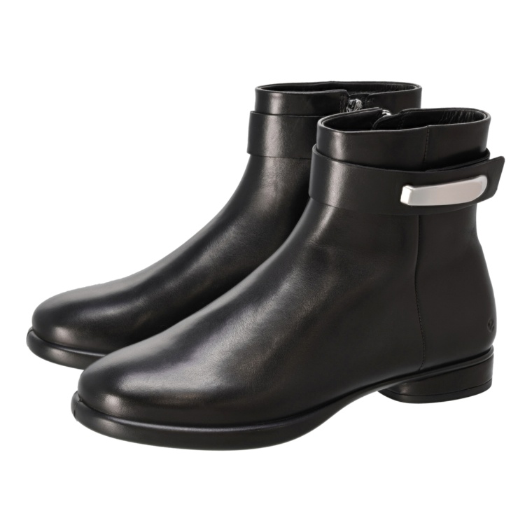 ECCO スカルプテッドLX 牛革ショートブーツ ネット限定