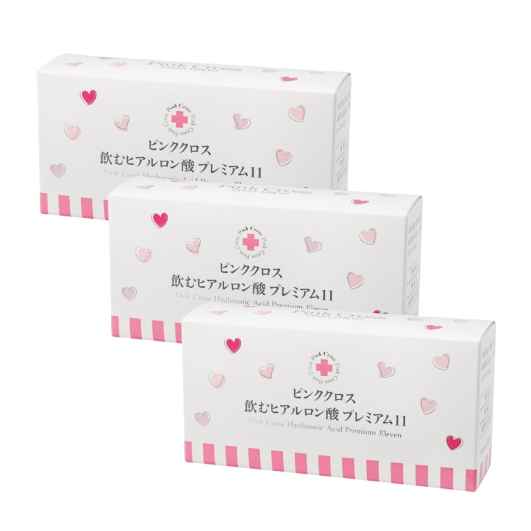 ピンククロス 飲むヒアルロン酸プレミアム11特別パック 90粒