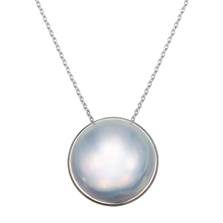 PT 奄美大島産 ブルーマベパール ペンダント