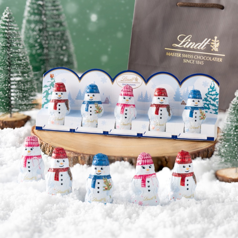 リンツ ミニスノーマンセット 10g×5 2セット