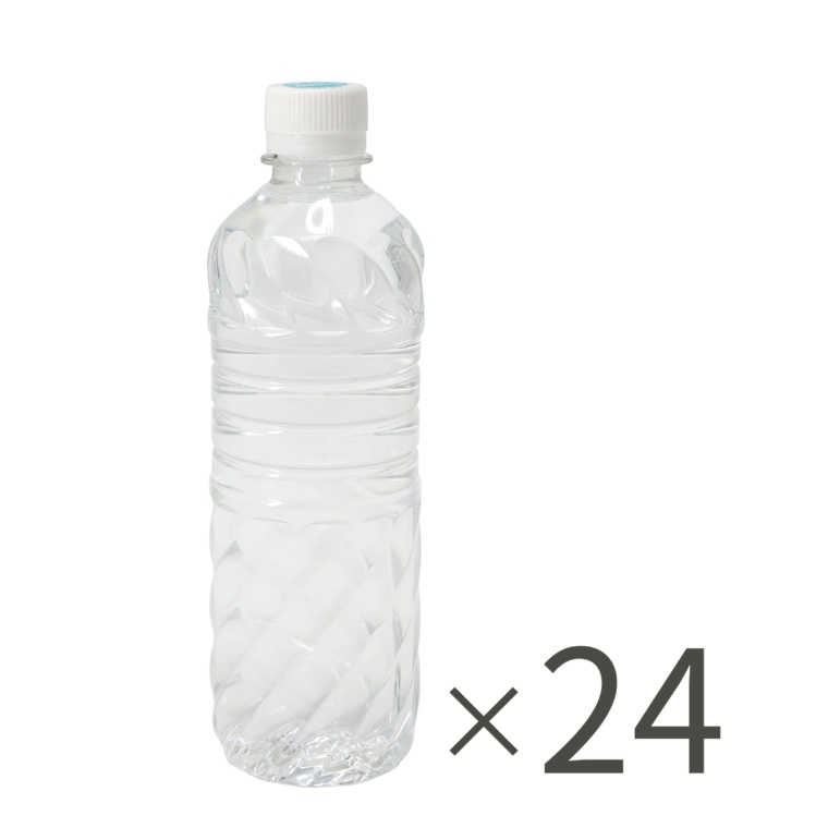 富士山の天然水 ラベルレス 500ml×24本