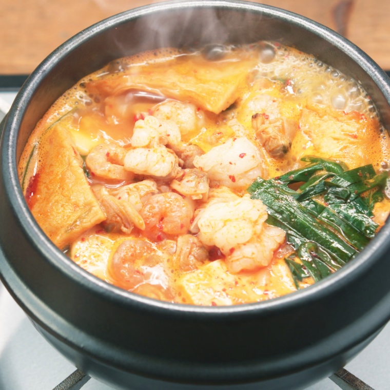 李朝園 ホルモンスンドゥブ 4袋セット