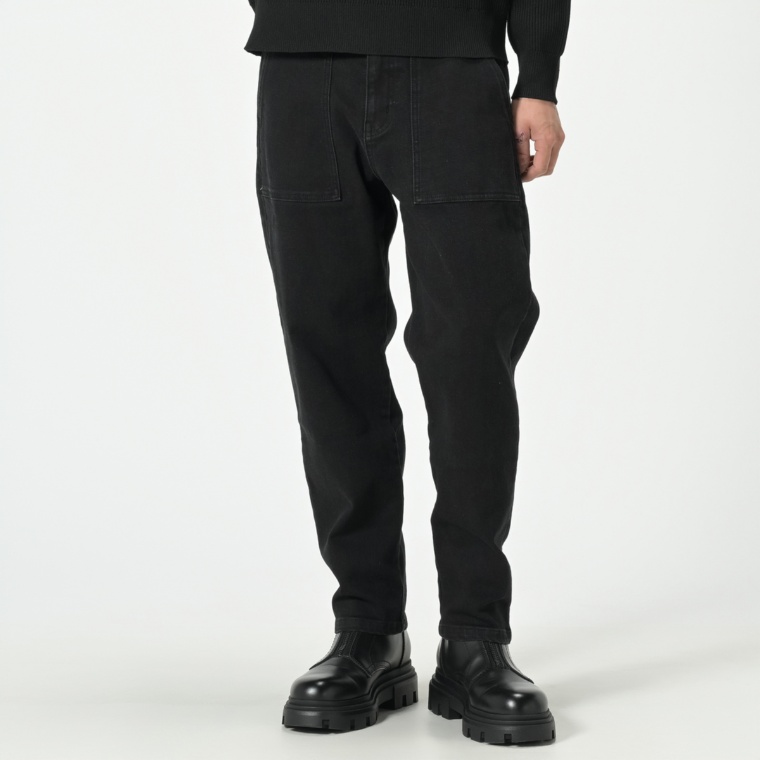Lucca Uomo alla moda 裏起毛ストレッチデニム