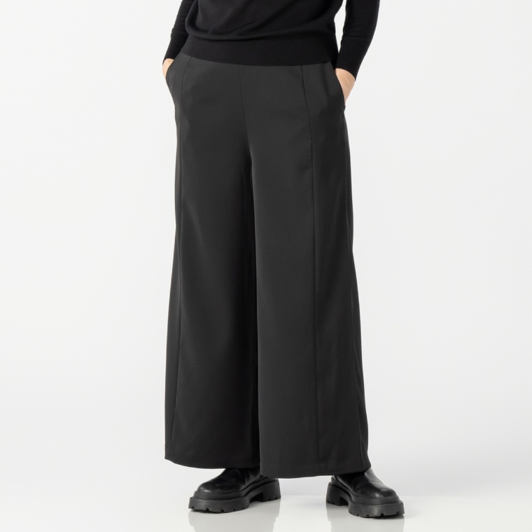 MASAGO ツイル素材ワイドパンツ