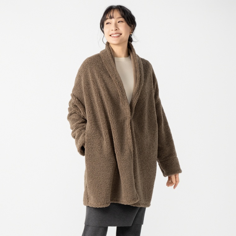 eM by Emma Taylor ボンディングボアコート