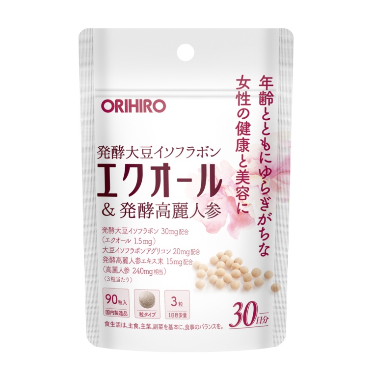 エクオール&発酵高麗人参 90粒