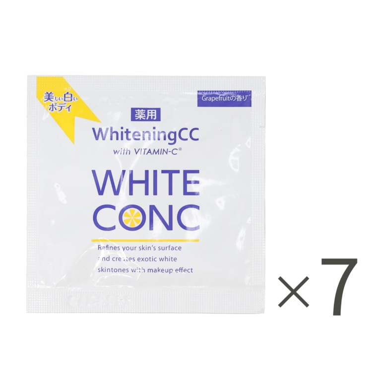薬用ホワイトコンク ホワイトニングCCクリーム パウチ7包セット